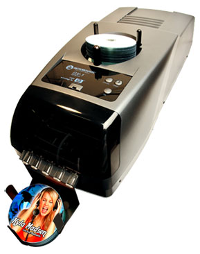 microboards impresora dvds